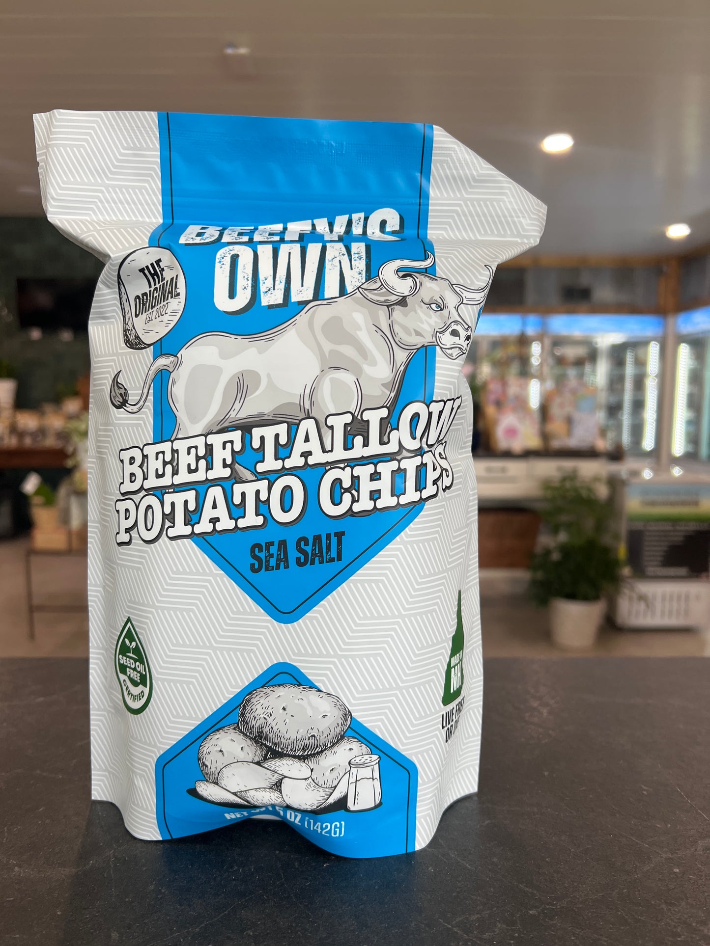 Beefys Own Beef Tallow Potato Chips - Sea Salt