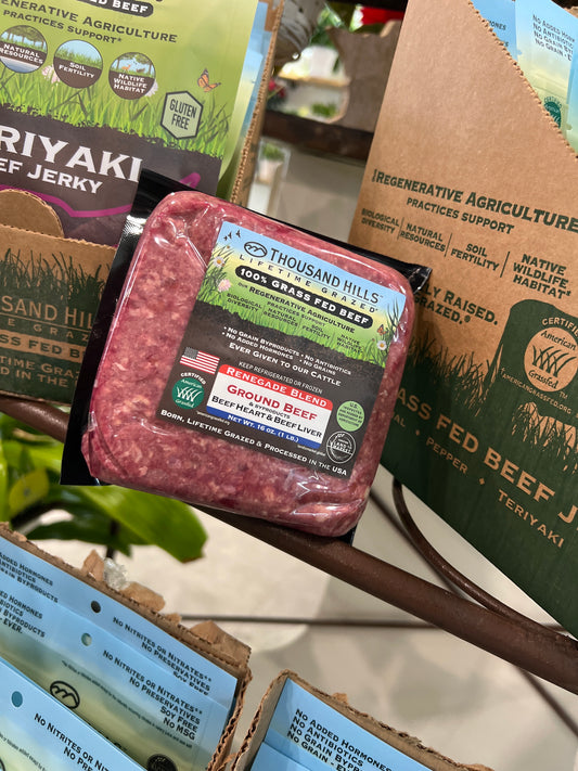 TH Renegade Blend Beef Heart + Liver Ground Beef