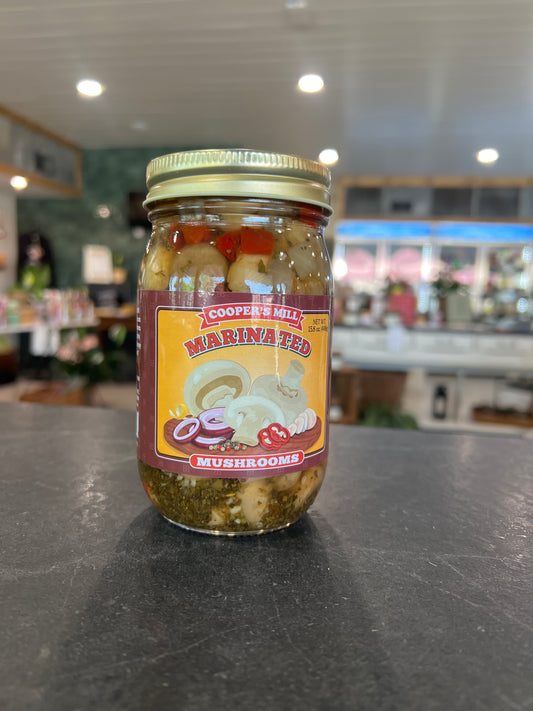 Cooper’s Mill Marinated Mushrooms