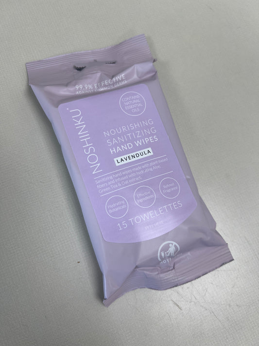 Noshinku Hand Sanitizer Wipes - Lavendula