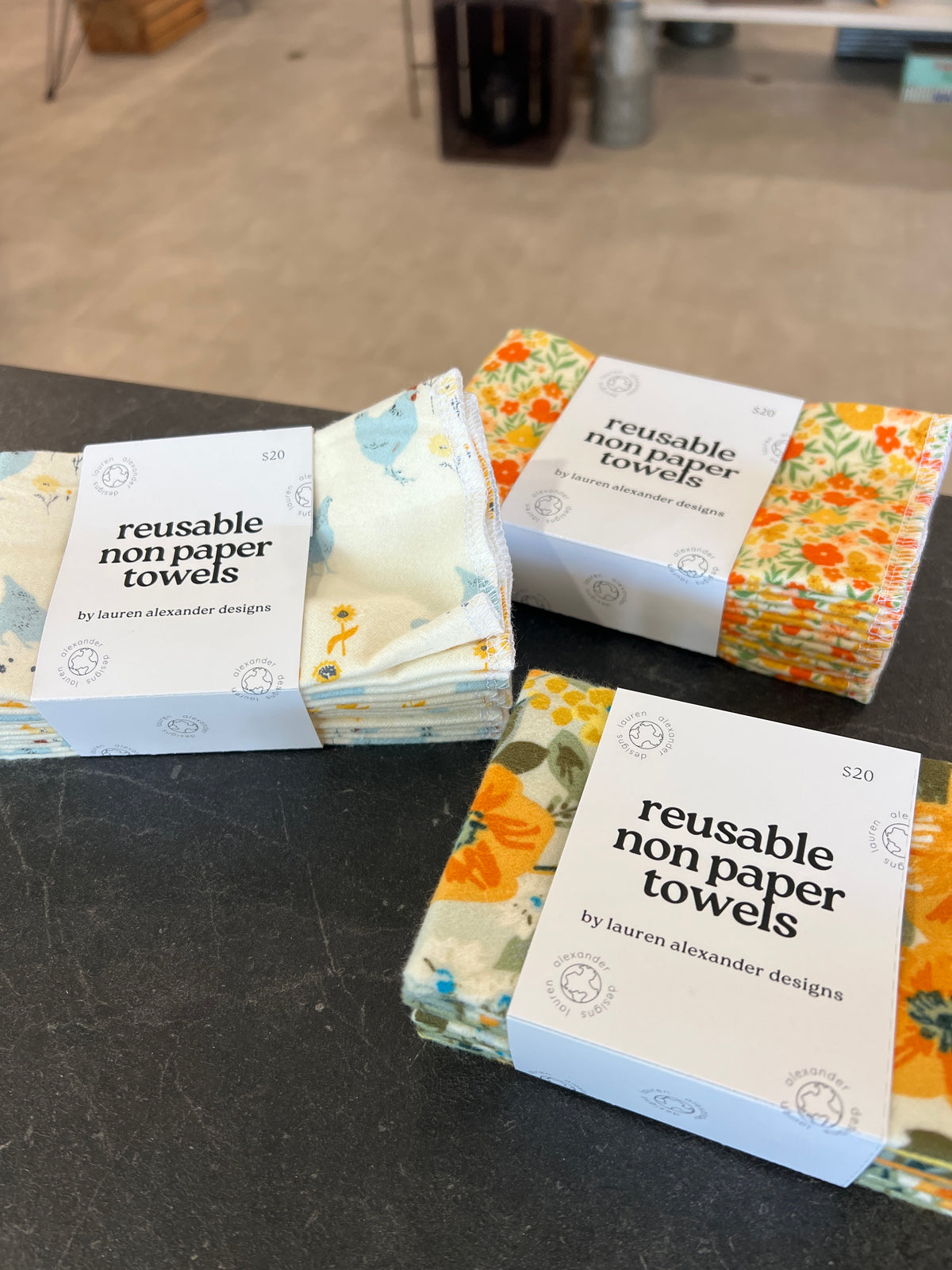 Lauren A. Designs - Reusable Paper Towels
