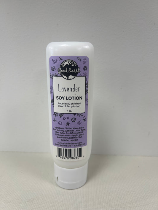 Good Earth Soy Lotion - Lavender