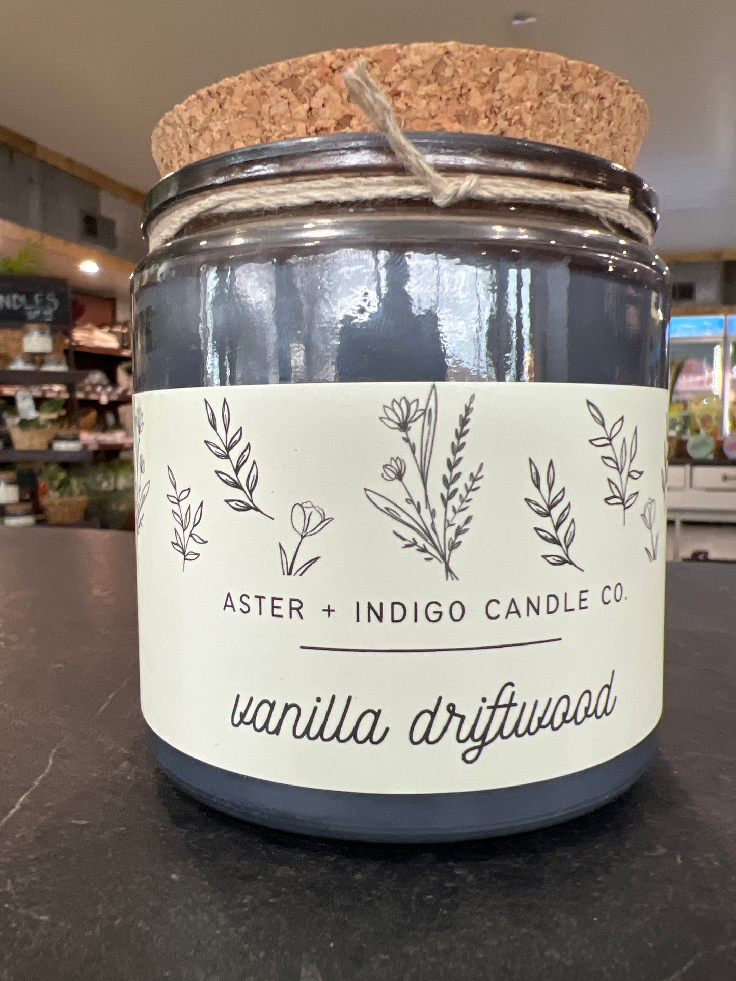 A + I Candles- Vanilla Driftwood