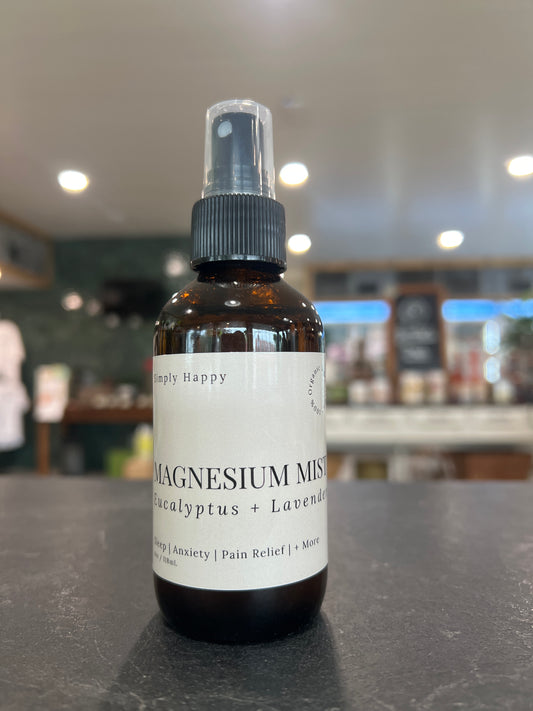 Simply Happy Magnesium Mist Eucalyptus + Lavender