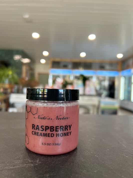 Nate’s Nectar Raspberry Creamed Honey