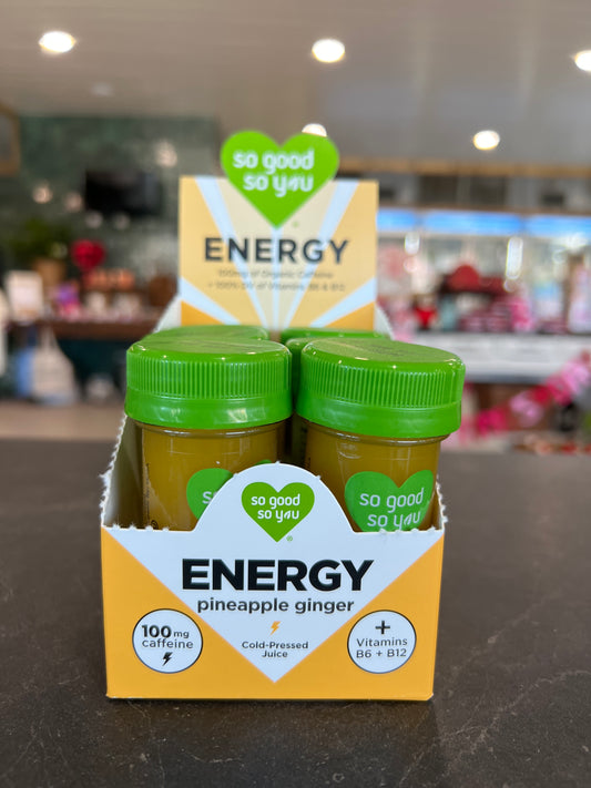 So Good Energy Shot - Pineapple Ginger
