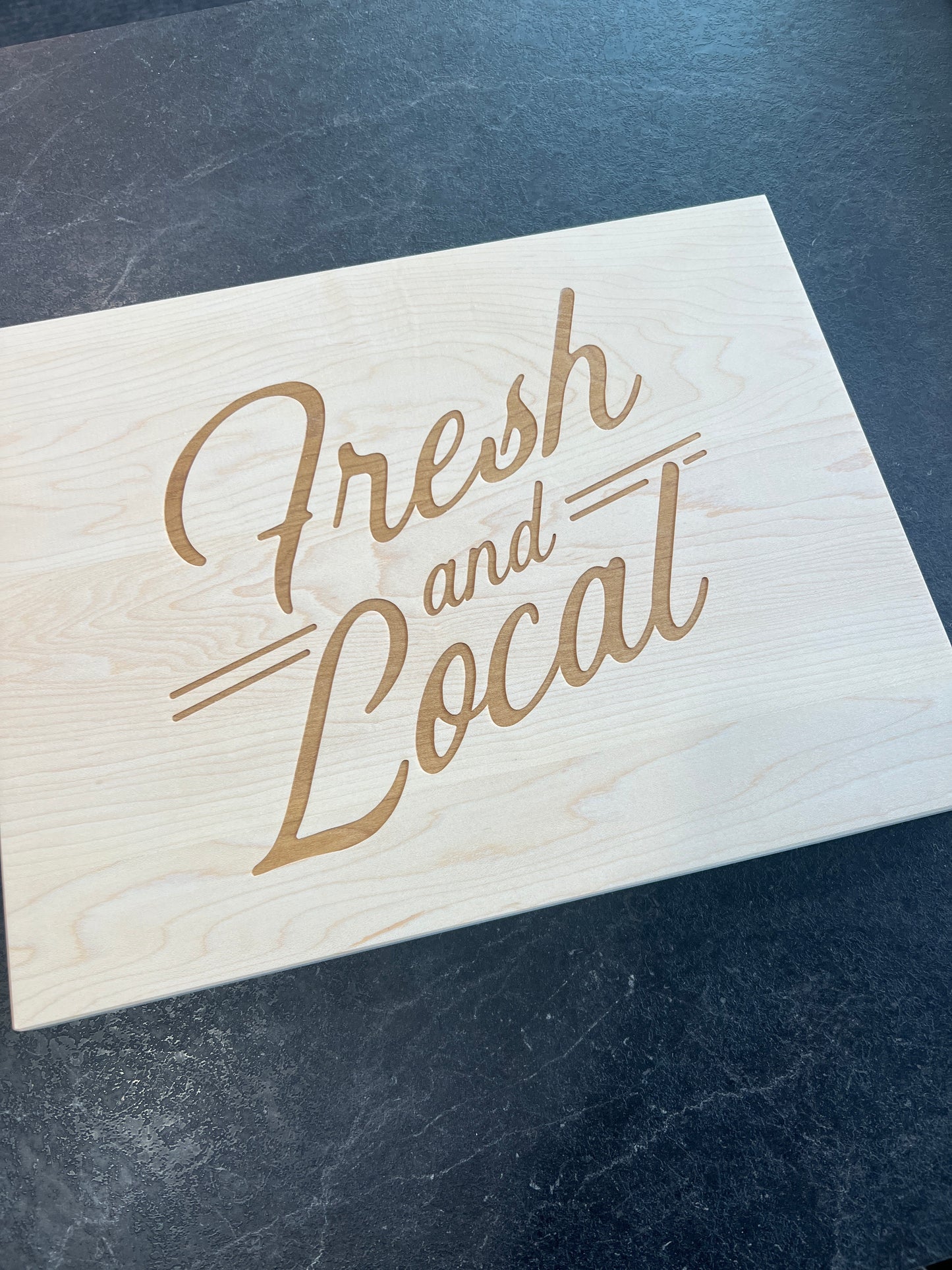 Gladfolk Fresh And Local Cutting Board