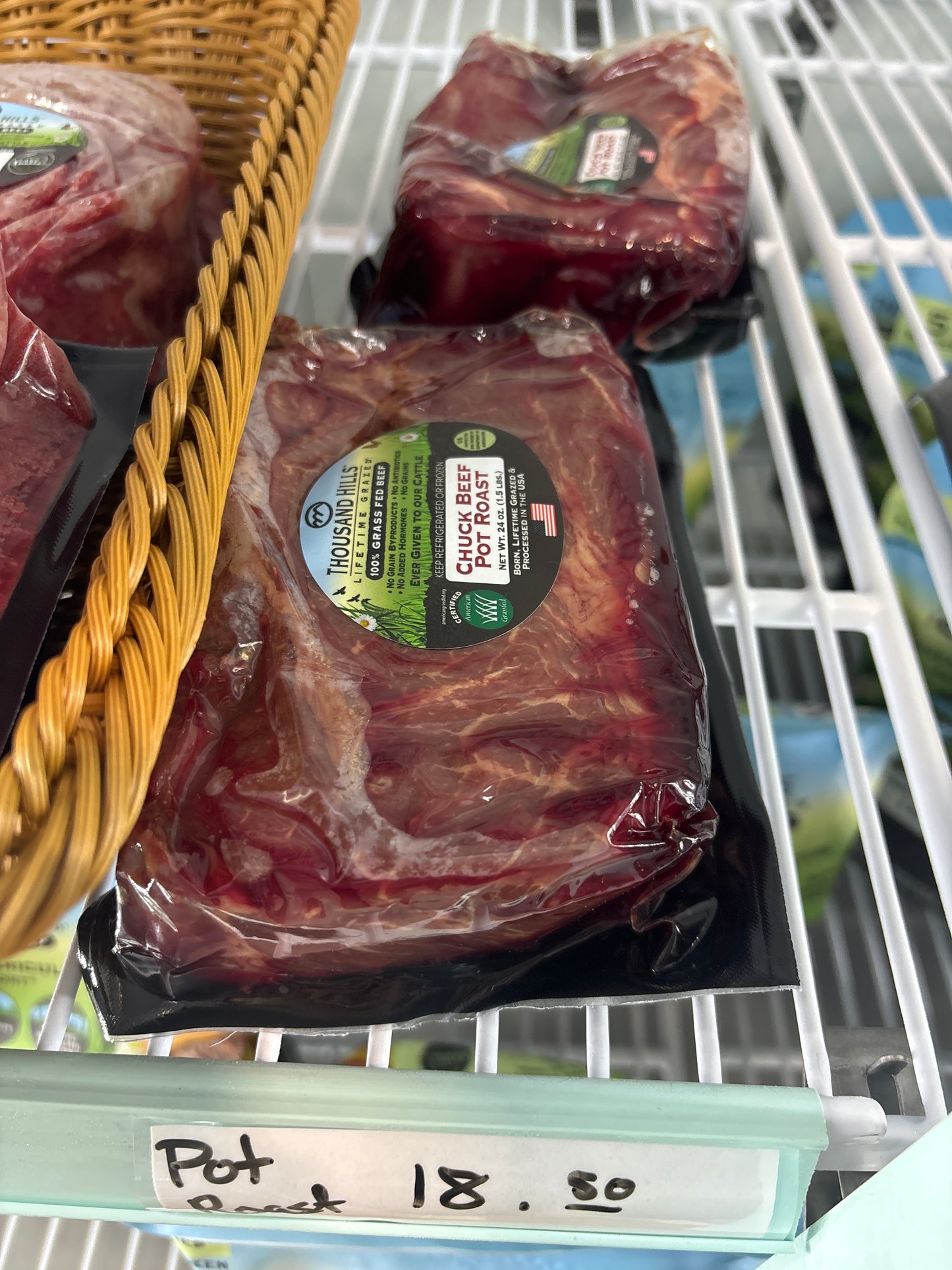 TH Chuck Beef Pot Roast Frozen