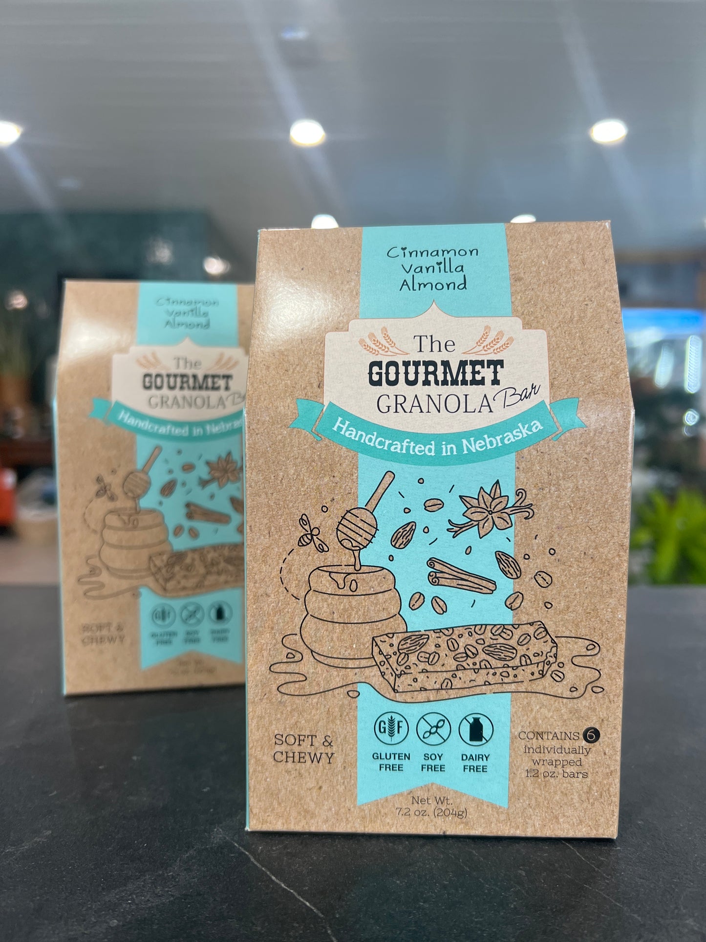 Gourmet Granola - Cinnamon Vanilla Almond Granola Bars