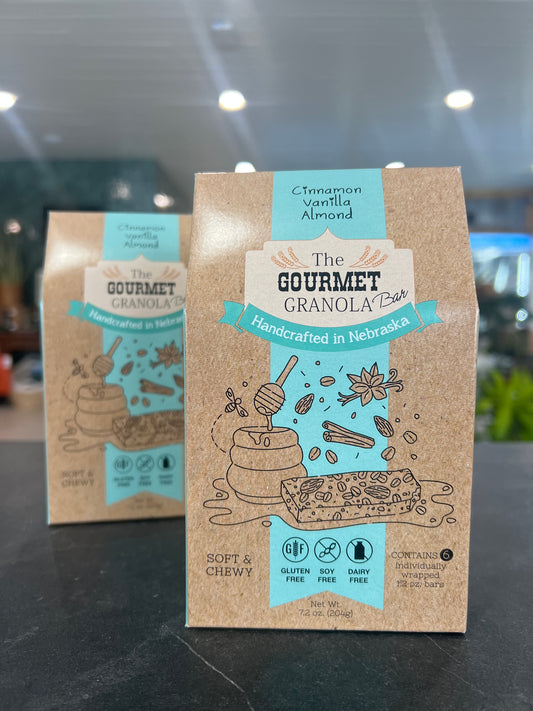 Gourmet Granola - Cinnamon Vanilla Almond Granola Bars