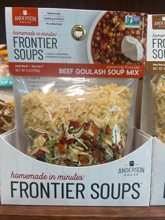 Anderson House - Beef Goulash Soup Mix