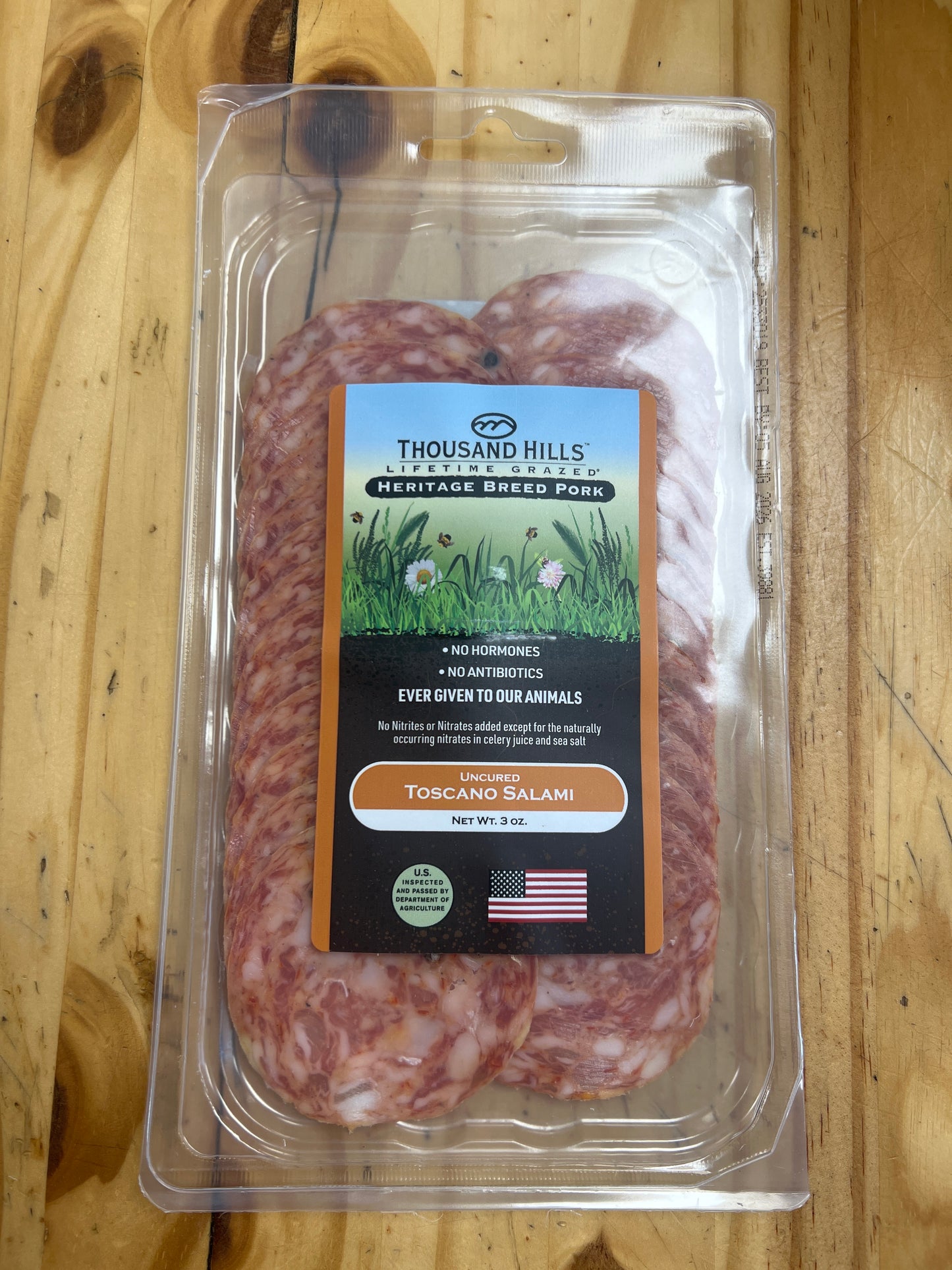 TH Uncured Salami - Toscano