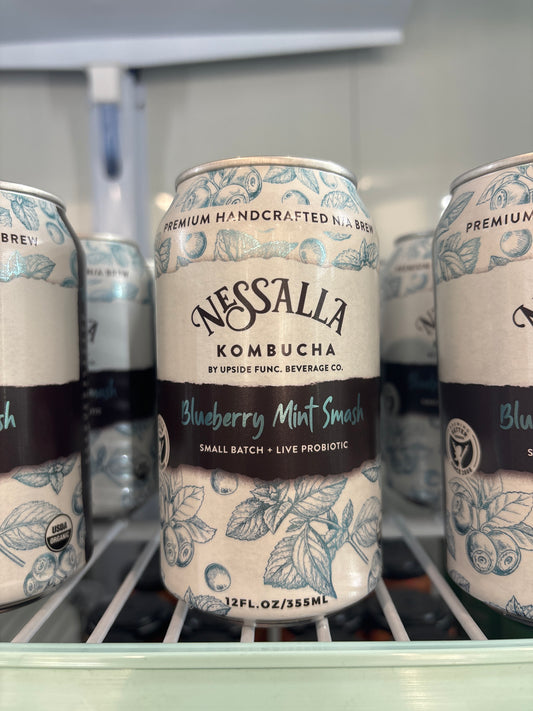 Nessalla Kombucha Blueberry Mint Smash