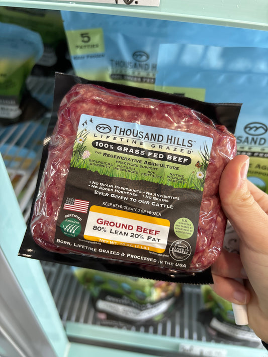 TH 80/20 Ground Beef Frozen