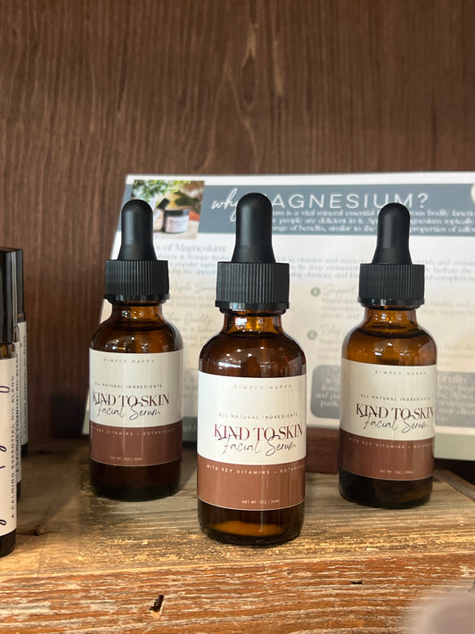 Simply Happy Kind to Skin Organic Facial Serum