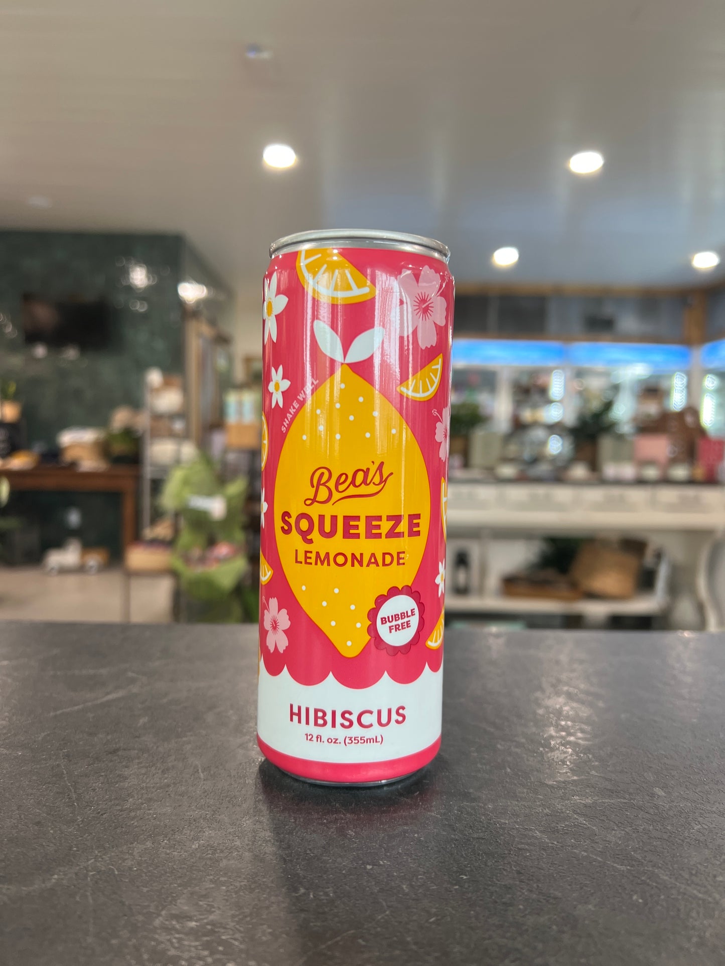 Beas Squeeze Hibiscus Lemonade Can