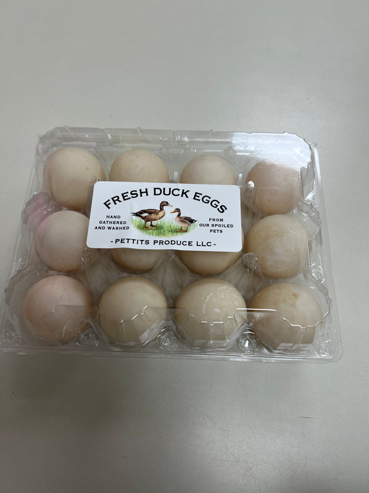 Pettits Produce - LARGE Duck Eggs