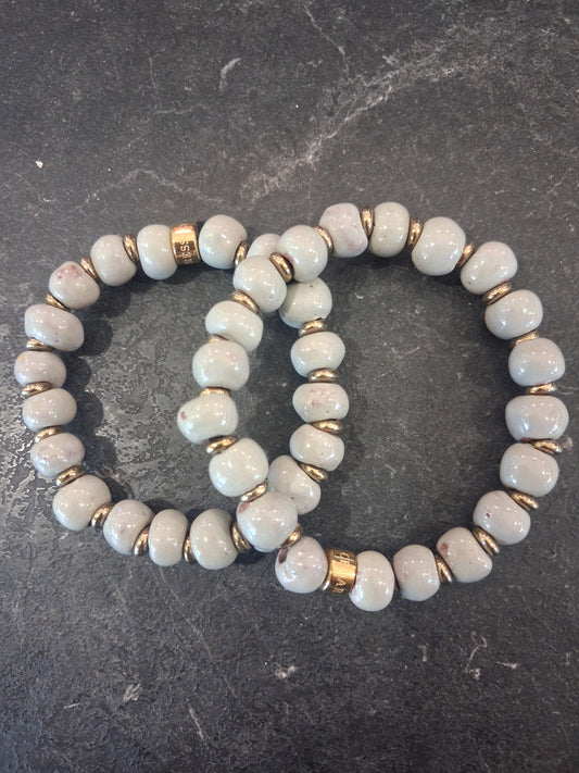 Cedar and Cypress Designs - Grey Bracelet
