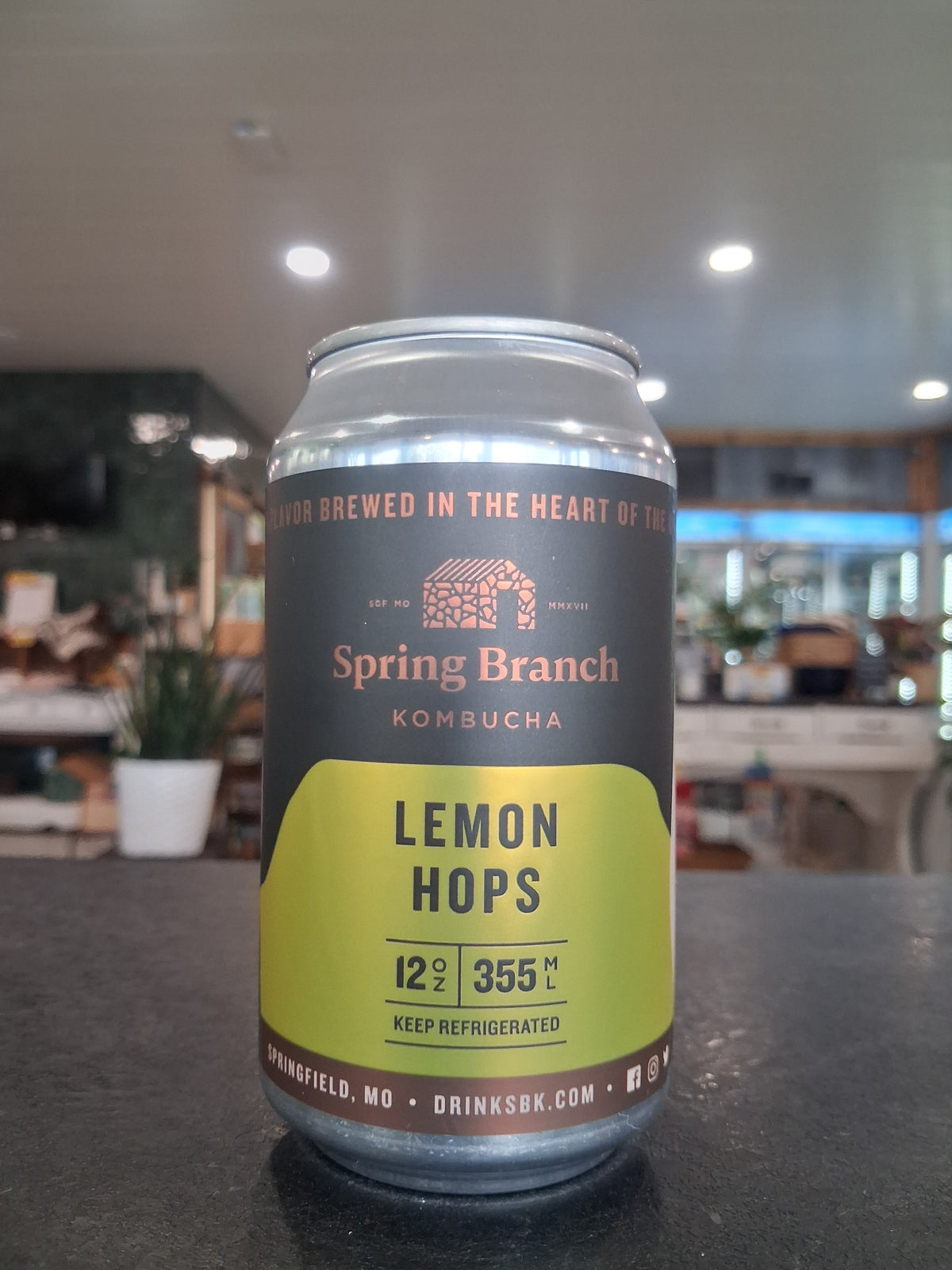 Spring Branch Kombucha - Lemon Hops