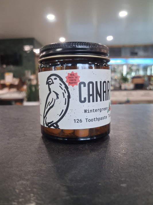 Canary Wintergreen Toothpaste Tablets
