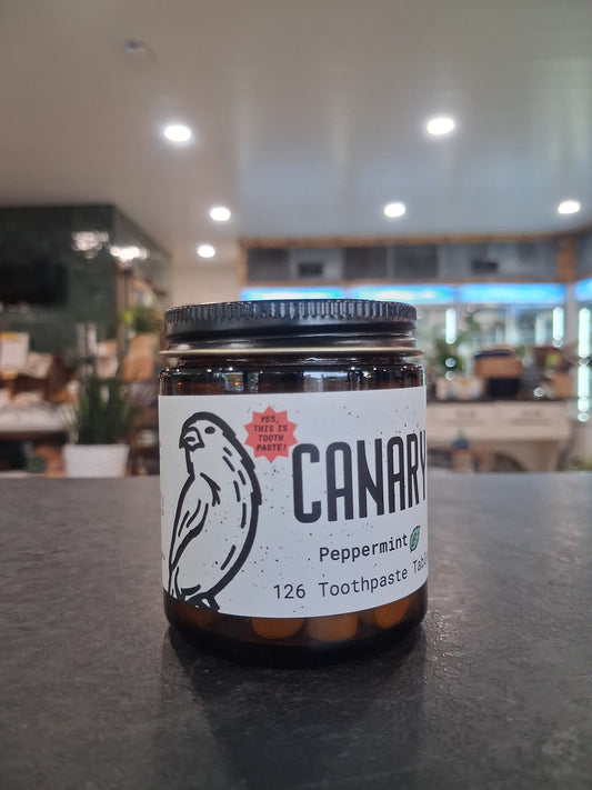 Canary Peppermint Toothpaste Tablets
