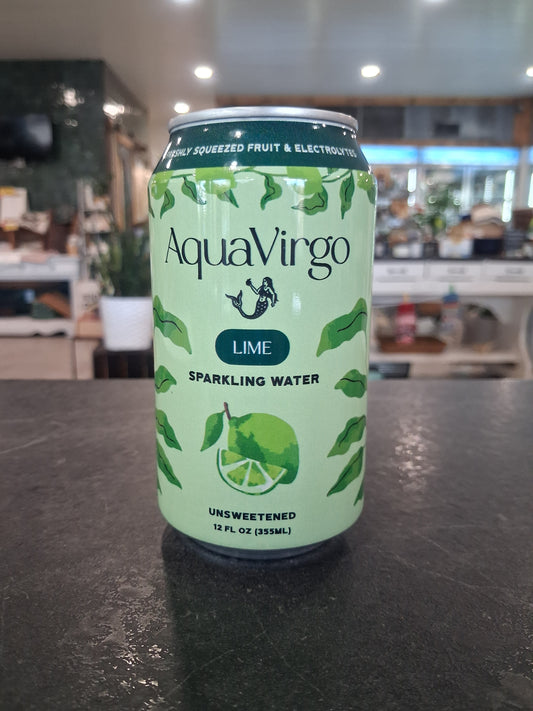 AquaVirgo - Lime Sparkling Water